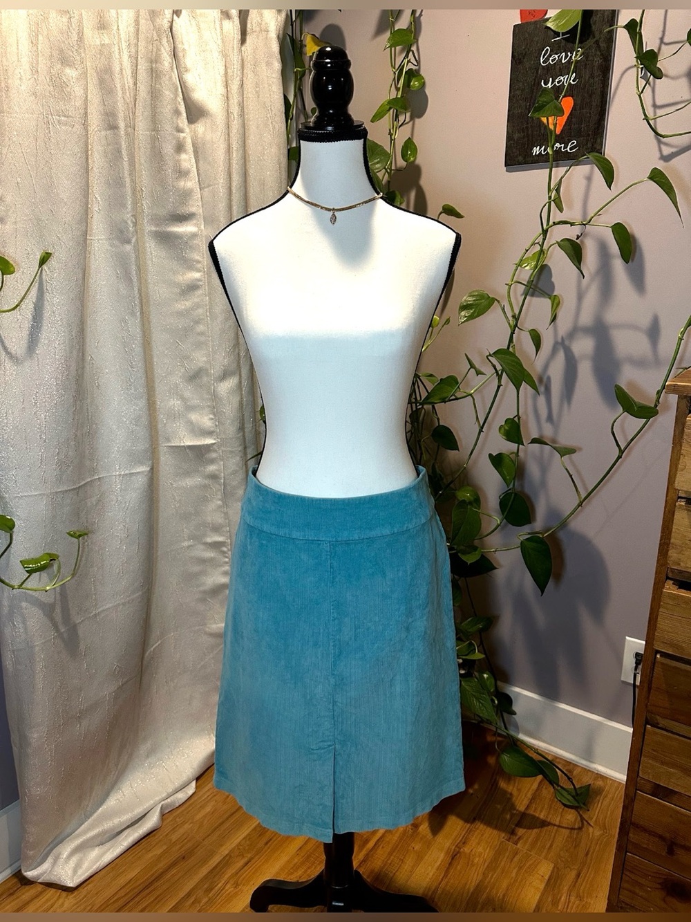 United Colors Of Benetton Teal Skirt.